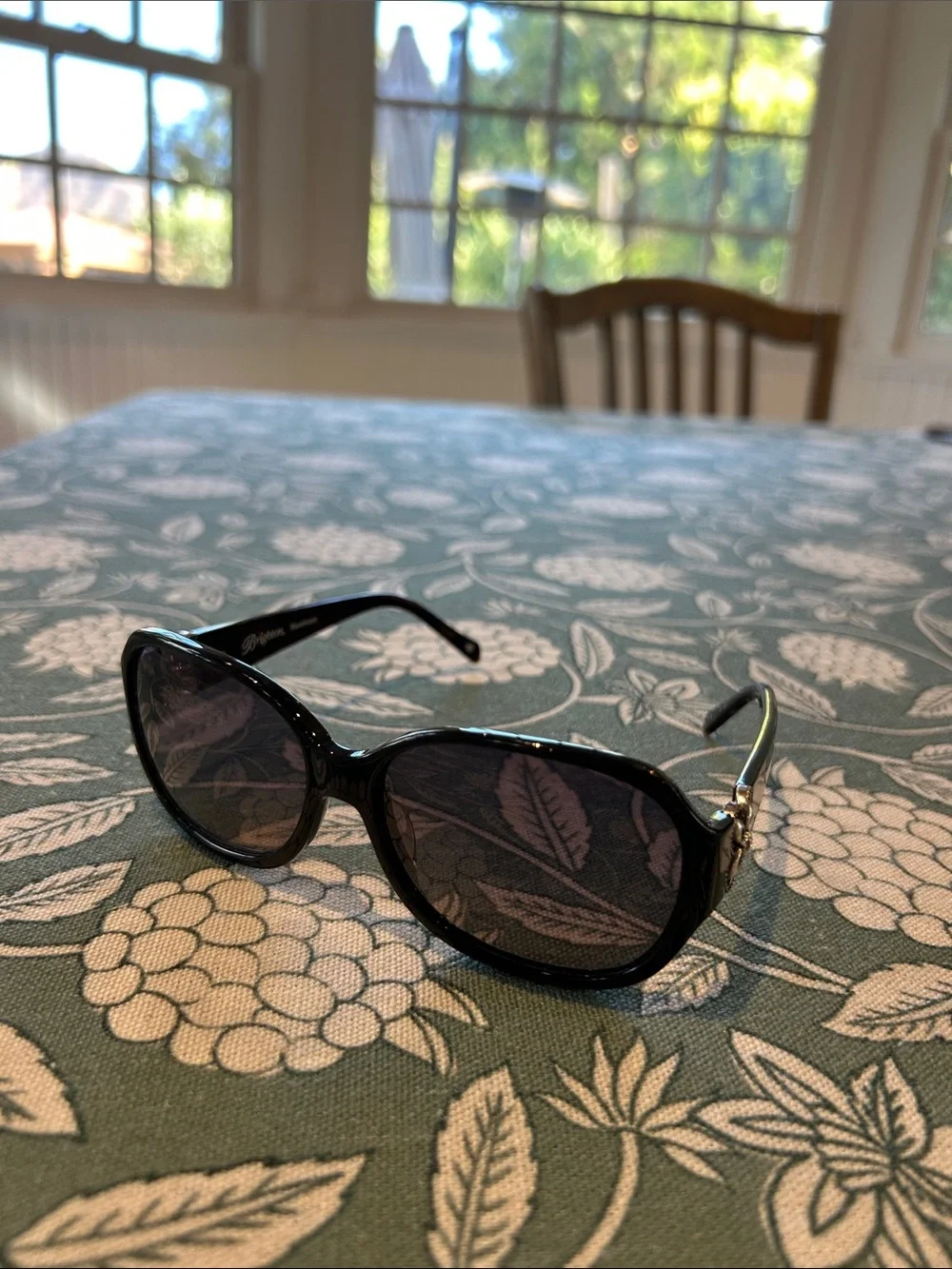 Brighton Black Oversized Women's Sunglasses